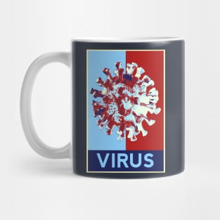 Virus Pop Art Design Mug